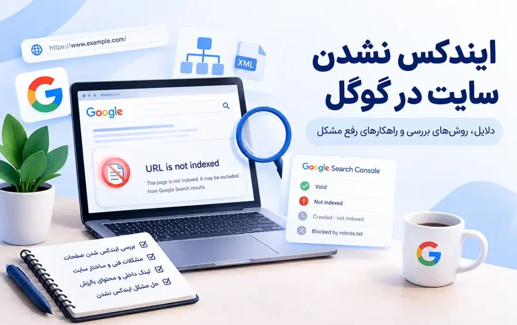 ایندکس نشدن سایت در گوگل
